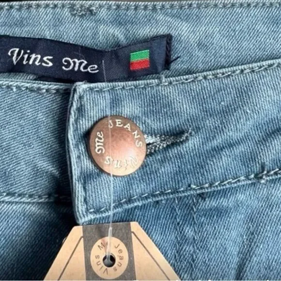 LAST CHANCE REMOVING TONIGHT ~Vins Me Blue Skinny Jeans Size 16 - Picture 3 of 3